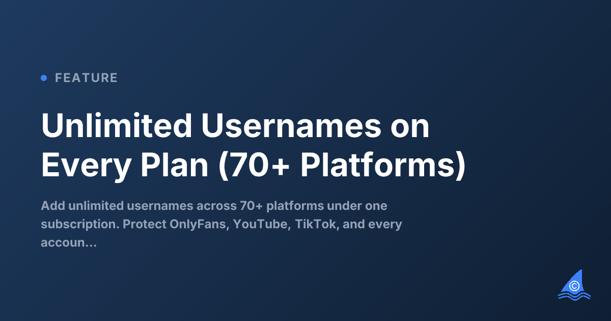 Unlimited Usernames: One Subscription, Every Platform